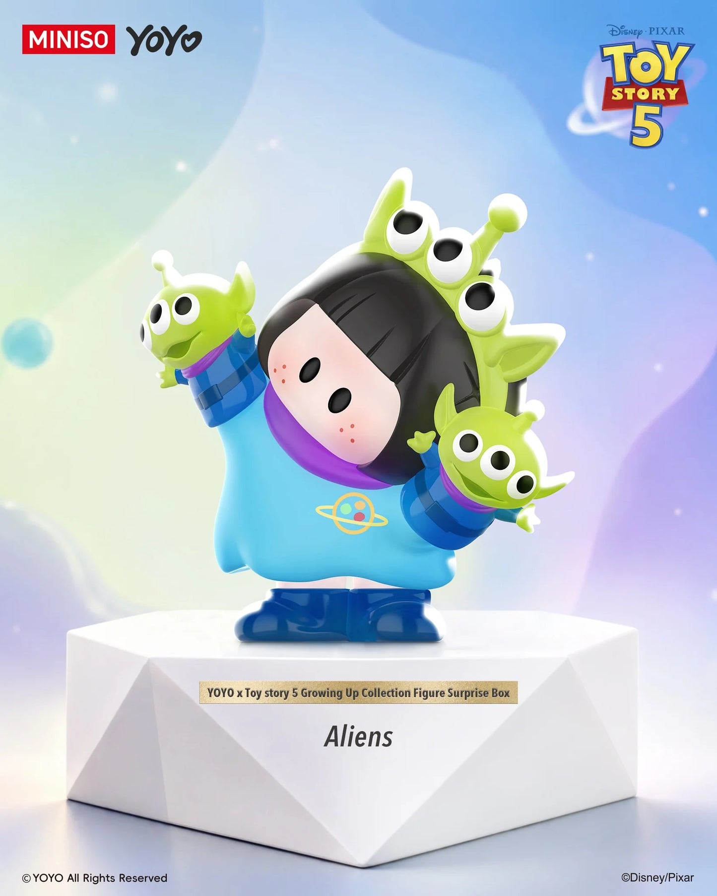 YOYO x Toy Story 5 Growing Up Collection Figure Surprise Box