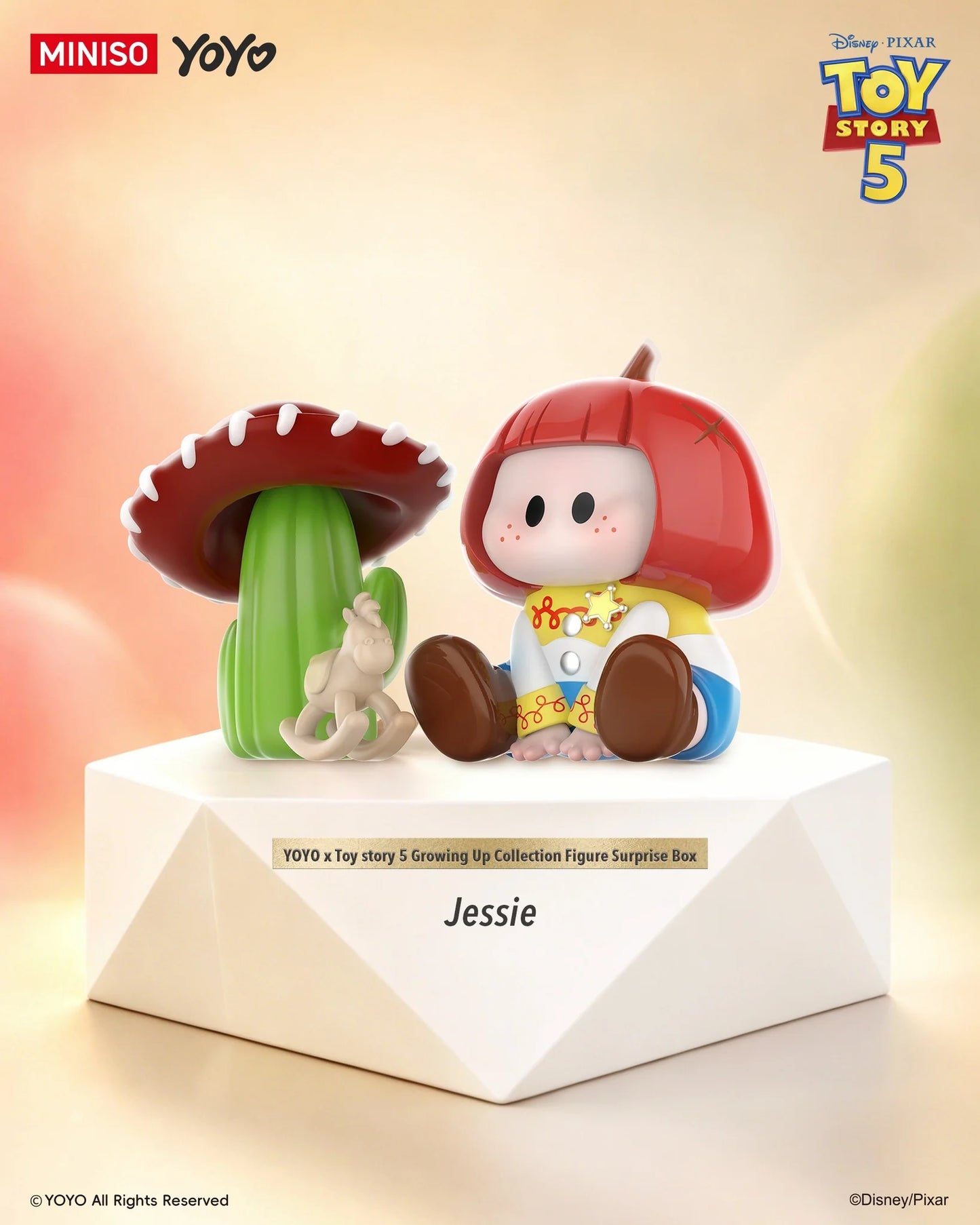 YOYO x Toy Story 5 Growing Up Collection Figure Surprise Box