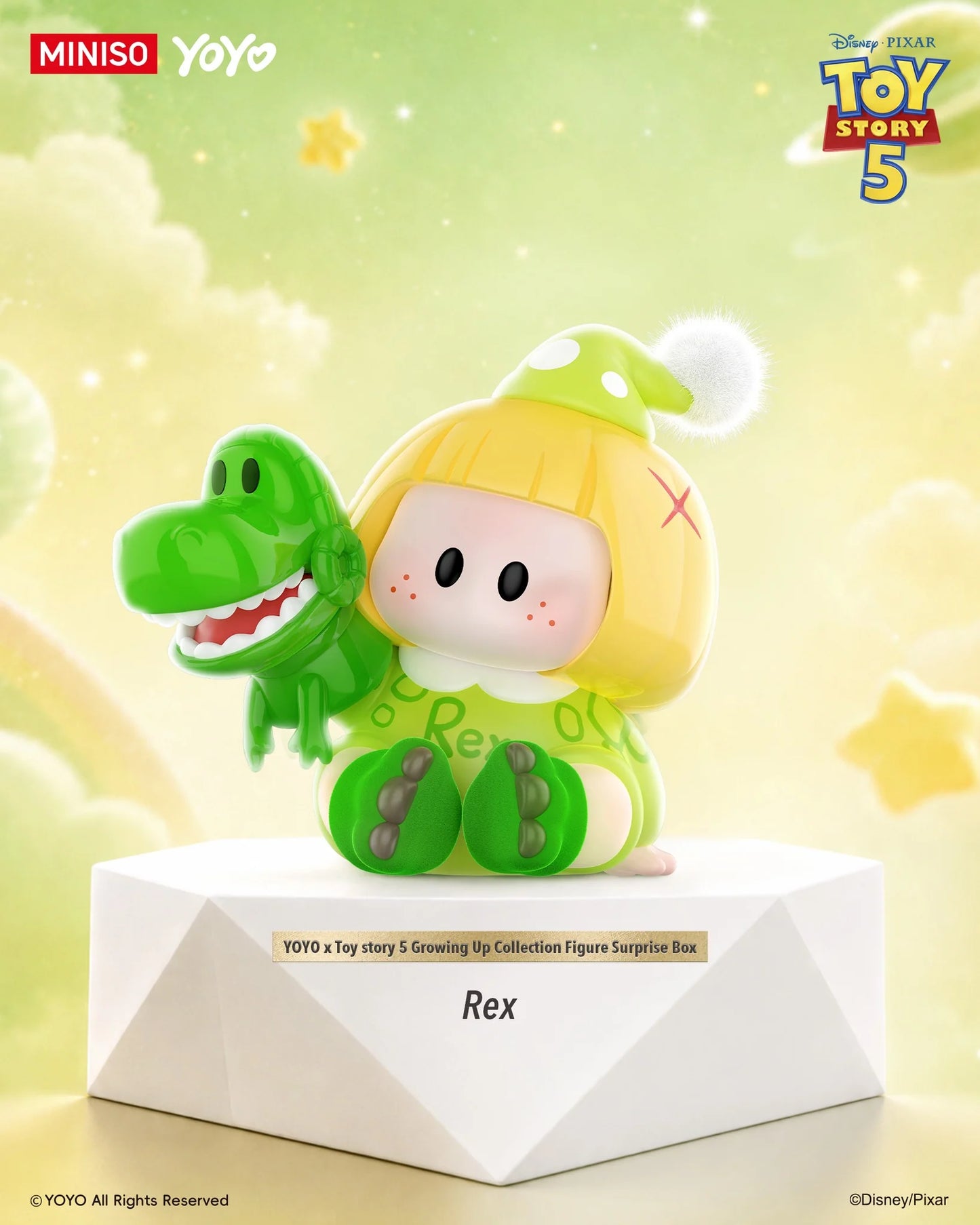 YOYO x Toy Story 5 Growing Up Collection Figure Surprise Box
