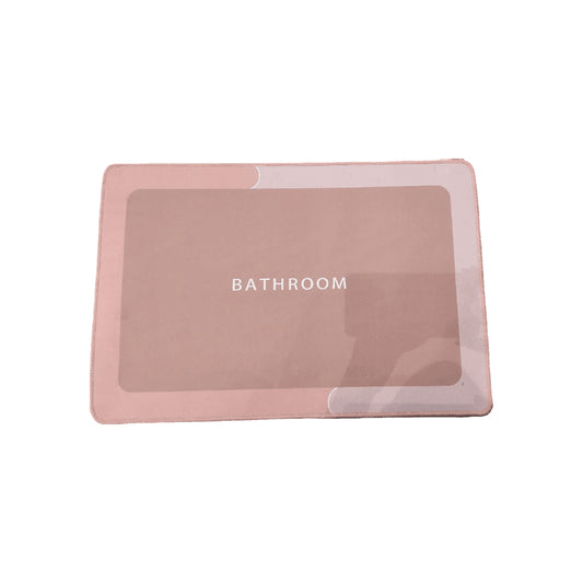 Mat rectangular Bathroom pink-40*60