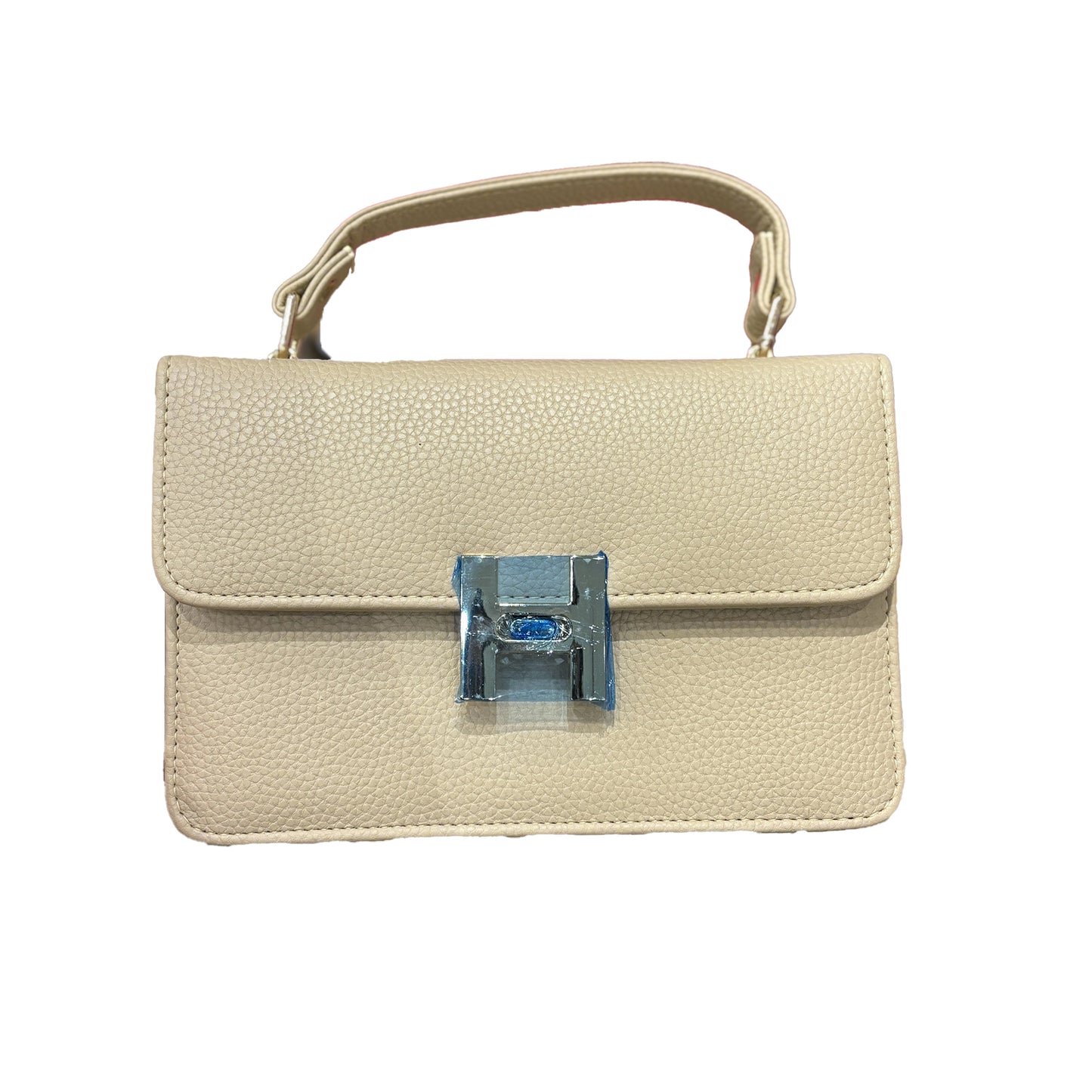 classic hand bag H -Beige