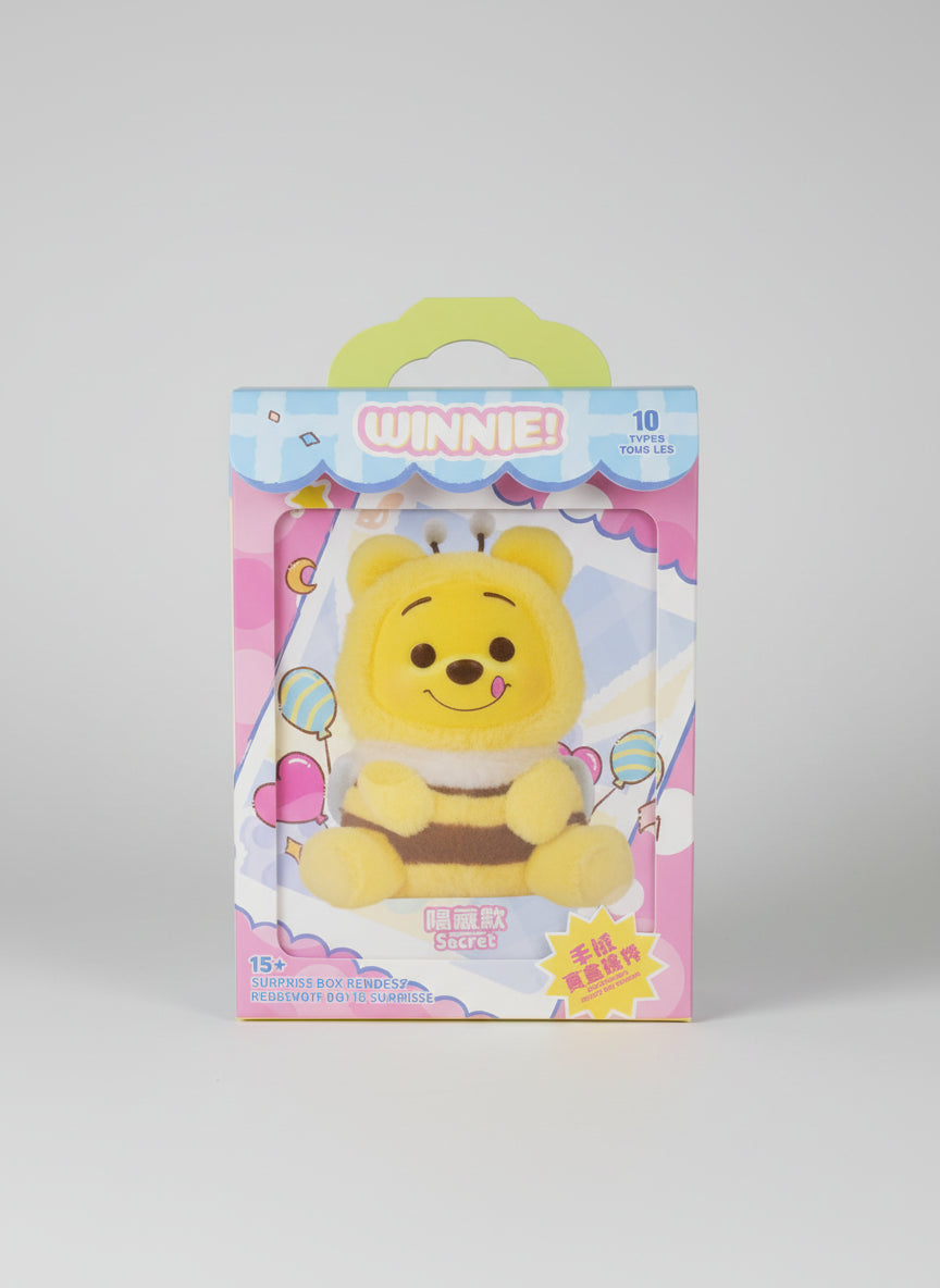 Disney Winnie-the-Pooh Collection Naughty Team Vinyl Plush Pendant Surprise Box