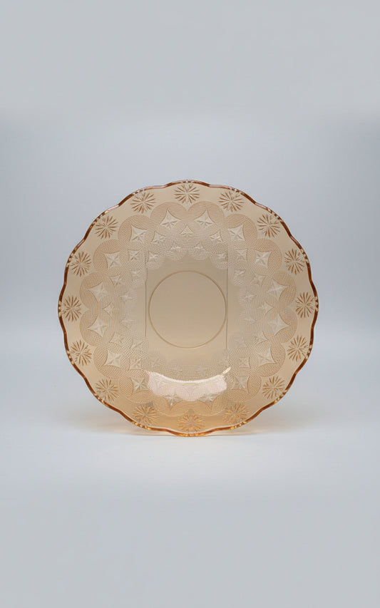 Large coin pattern bowl