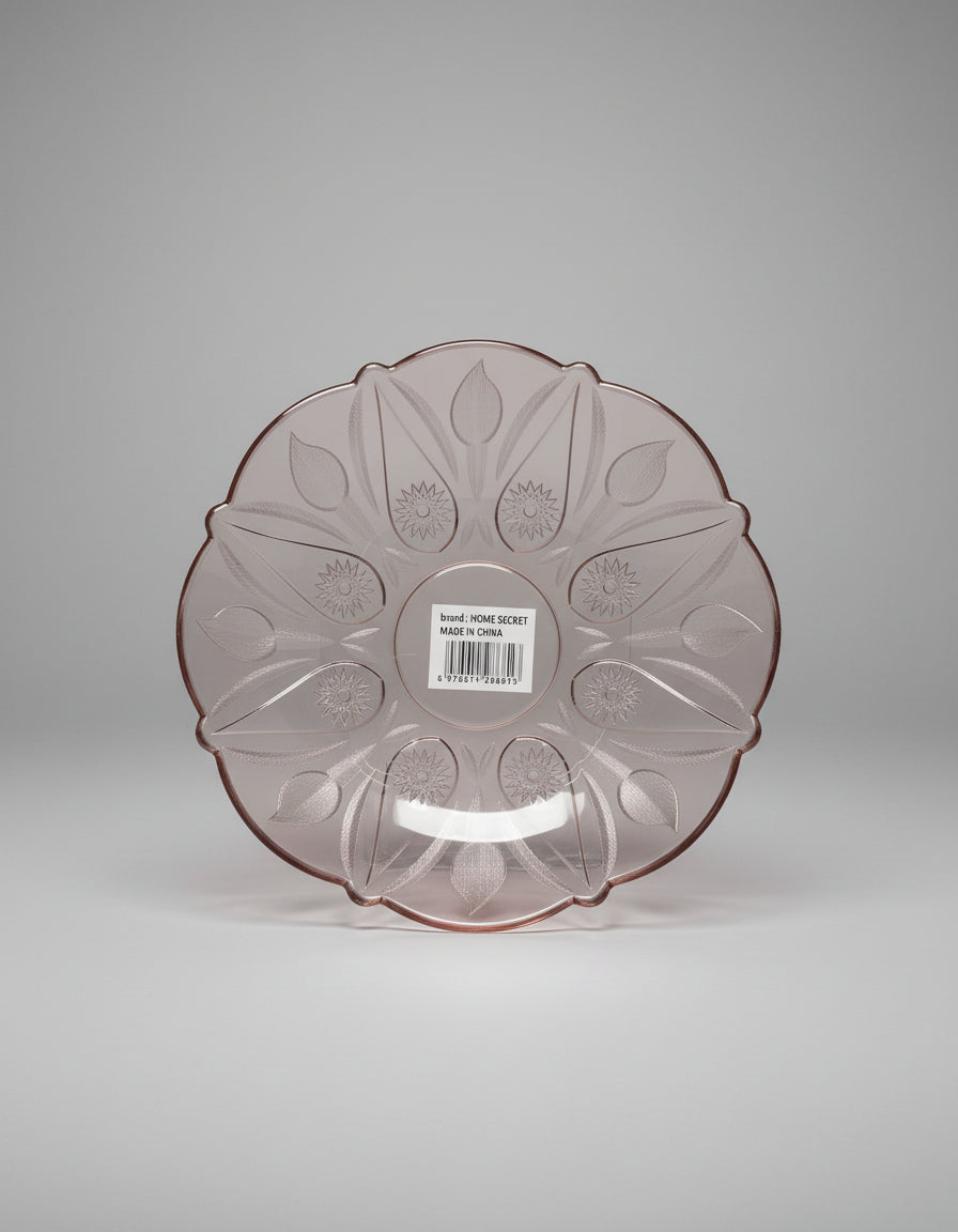 Flower shaped plate trumpet