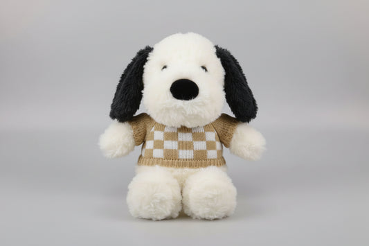 Sweater with Flowered Pattern Dog A1227627cm