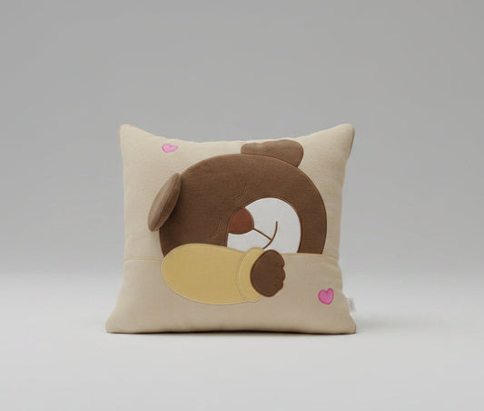 Fun sound-generating dual-purpose pillow quilt (2 colors as shown in the picture)