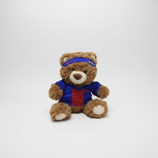 Gift Bear Sports Collection 10in. Sitting-posture Plush Toy (Red & Blue)