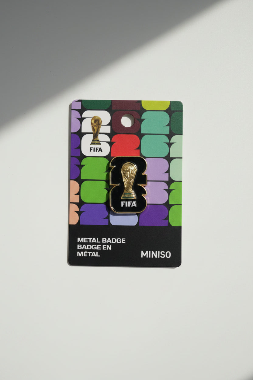 FIFA WORLD CUP 2026 Collection Metal Badge (Trophy)