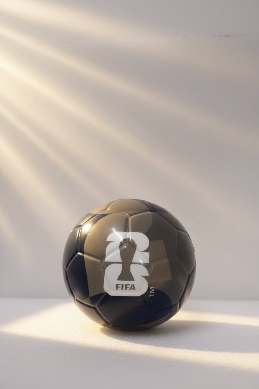 FIFA WORLD CUP 2026 Collection Football Ornament (Black & White)