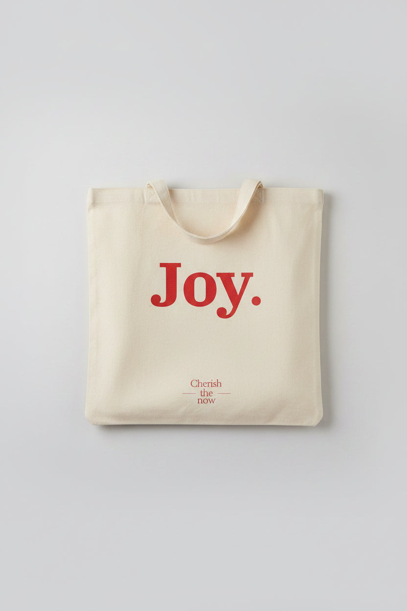 Simple Letter-Print Shopping Bag