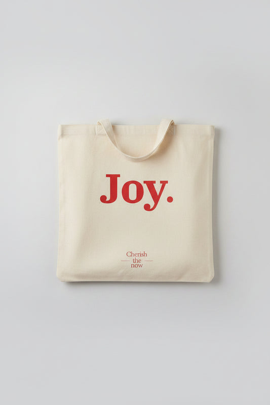 Simple Letter-Print Shopping Bag