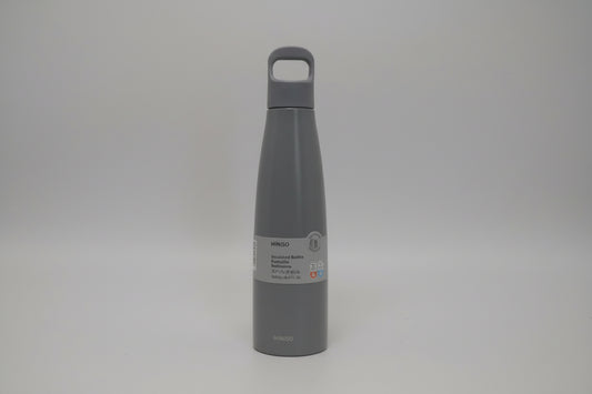 MINISO Colorful Series Double-Wall Insulated Bottle with Handle 500mL(Gray)