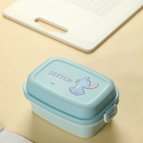 Lilo & Stitch Collection Double Layered Bento Box (980mL)