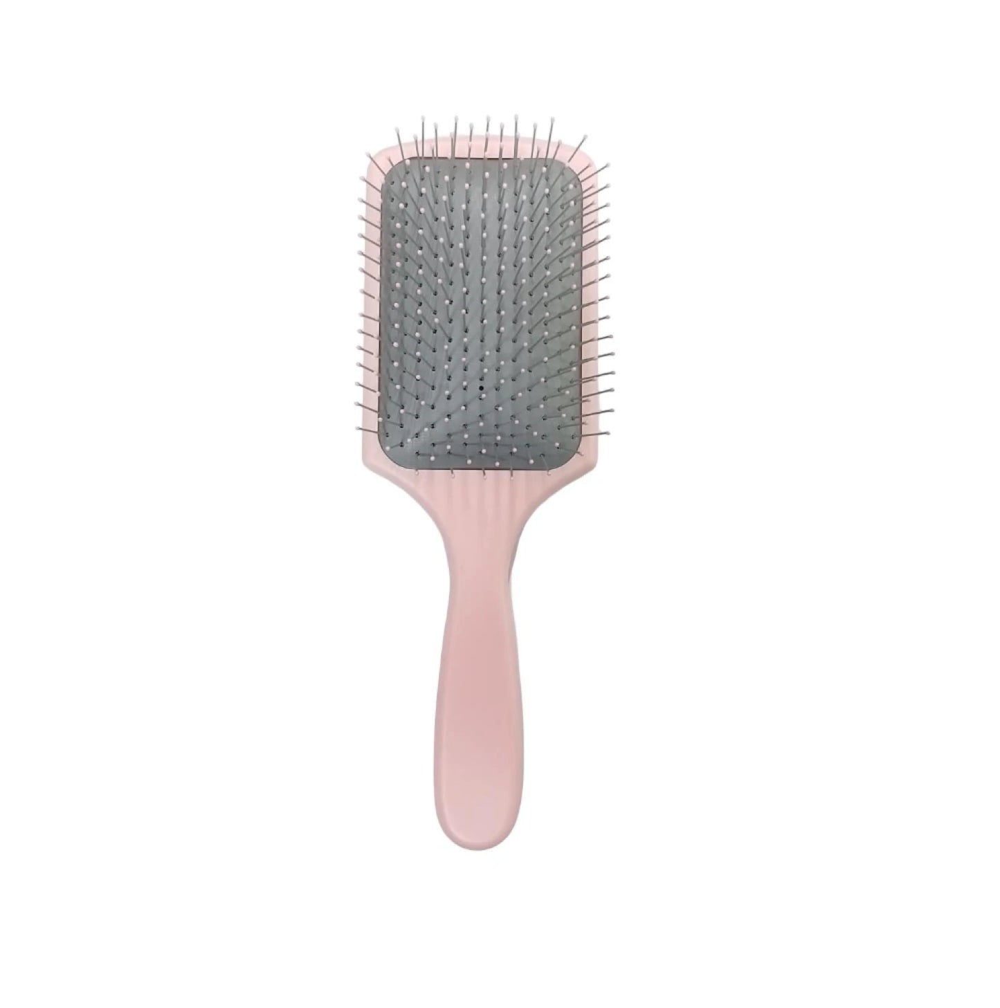 Classic Comfortable Series Paddle Cushion Massager Hair Brush (Matte Pink)