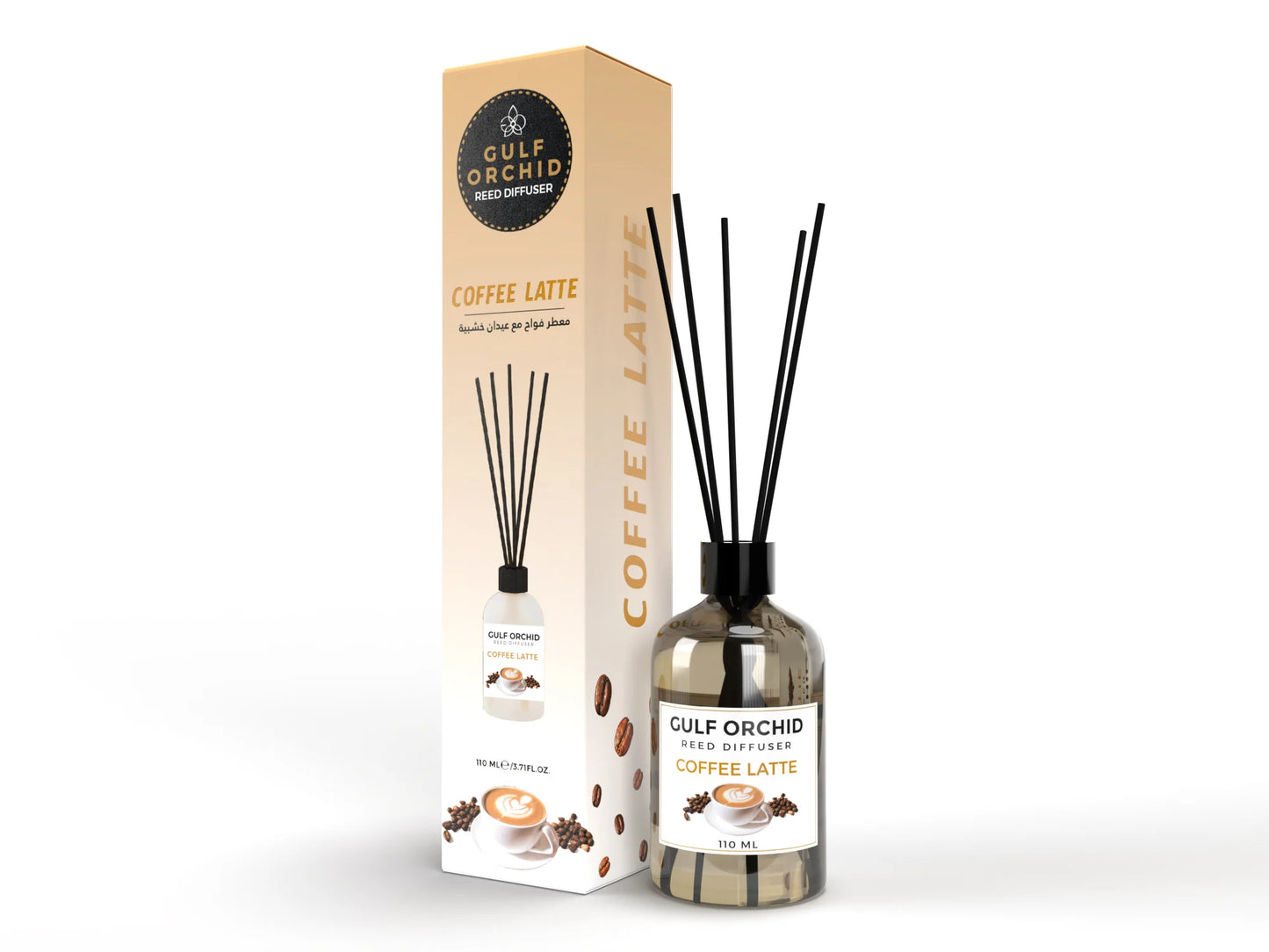 GULF ORCHID REED DIFFUSER ＂COFFEE LATTE＂110ml