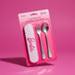Barbie Collection Flatware Set (Fork & Spoon)