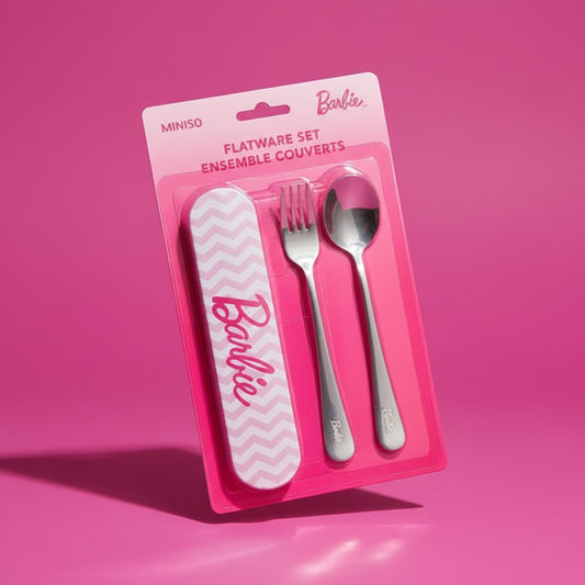 Barbie Collection Flatware Set (Fork & Spoon)