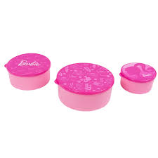 Barbie Collection Food Storage Containers (3 pcs)
