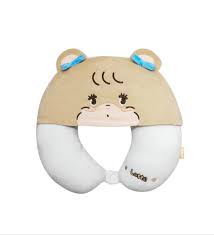 MIKKO Collection Hooded Neck Pillow(Latte)