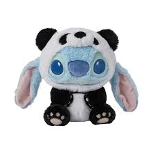 Disney Stitch Collection 11in. Costume Animal Plush Toy(Panda Stitch)