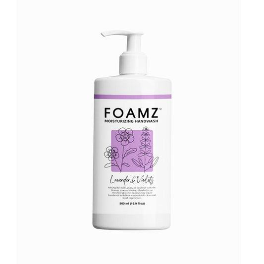 FOAMZ MOISTURIZING HANDWASH LAVENDER  VIOLETS 500ML