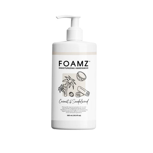 FOAMZ MOISTURIZING HANDWASH COCONUT  SANDALWOOD 500ML