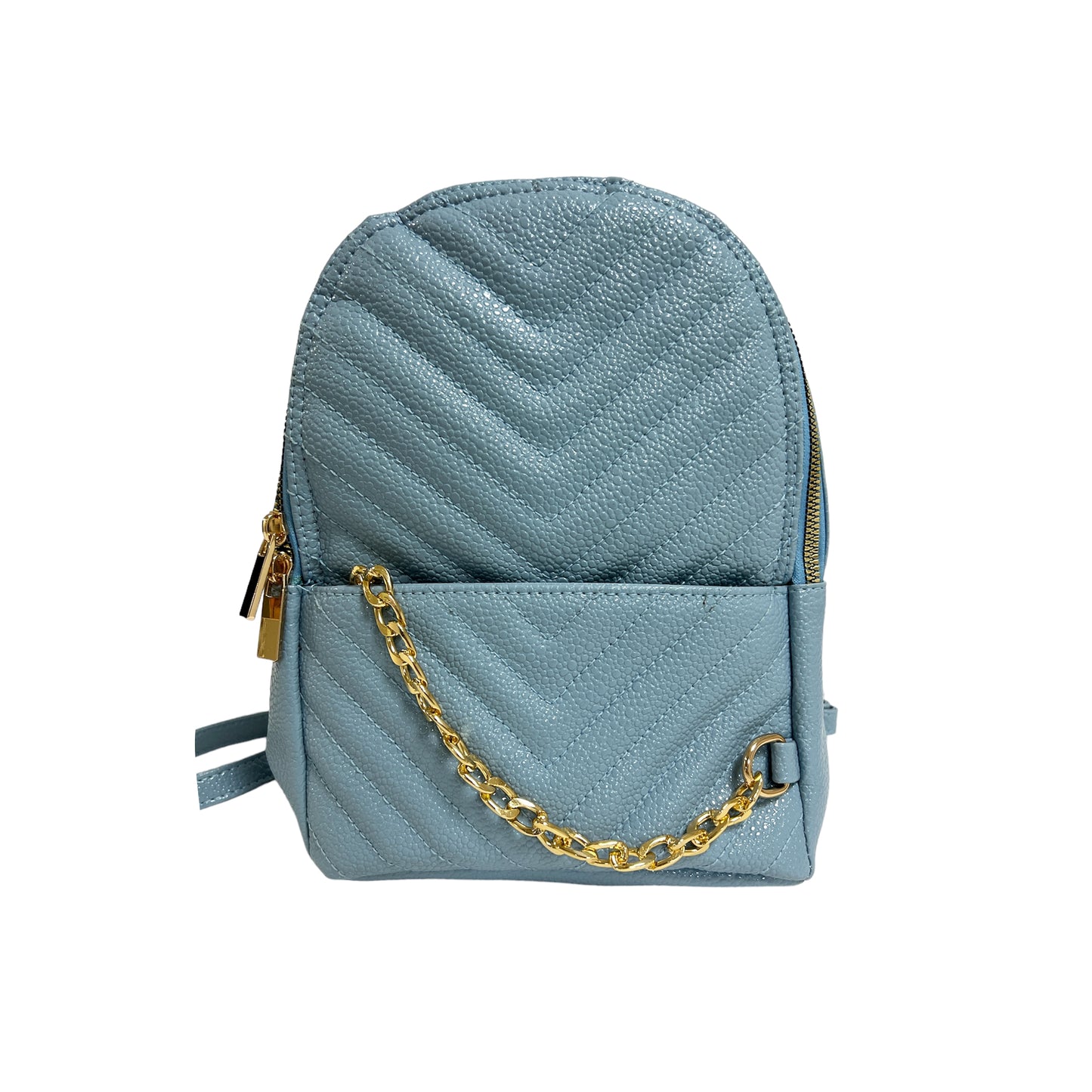 Chain bagback -baby blue