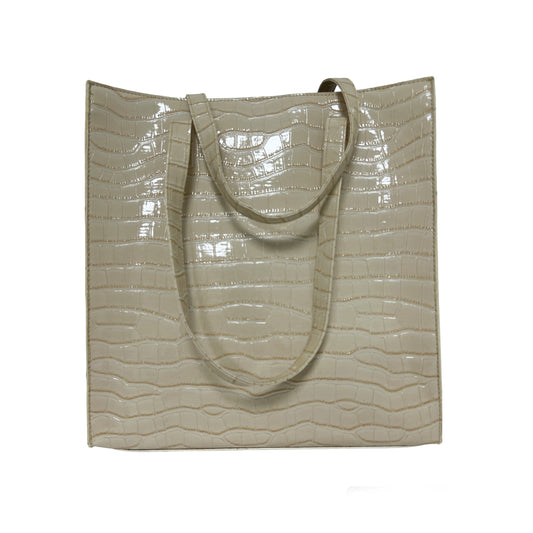 summer Shoulder Bag beige shine