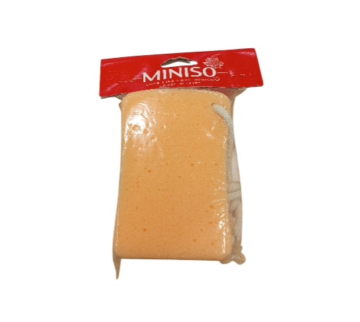 miniso shower time loofah