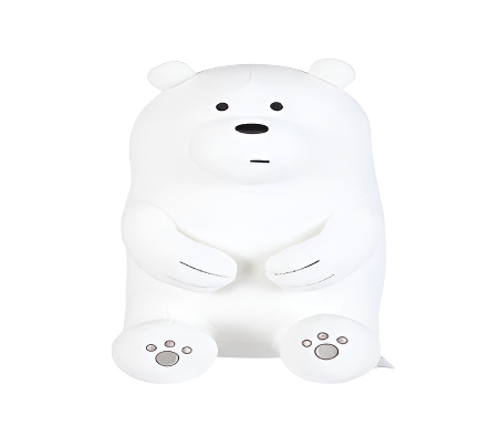 We Bare Bears-Lovely Sitting Plush Toy (Ice Bear)