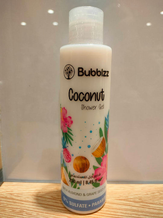 bubblz Coconut Shower Gel 250 M.L