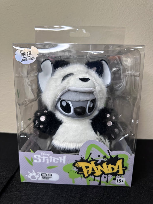 Disney Stitch GenZ Street Collection Panda Vinyl Plush