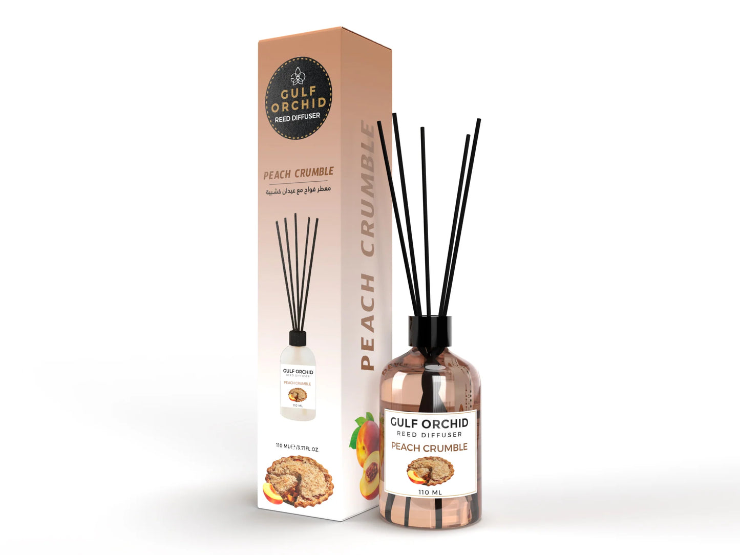 GULF ORCHID REED DIFFUSER ＂PEACH CRUMBLE＂110ml