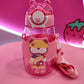 Bottel 550MiL, Pink, purple, Green, Blue