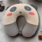 U Pillow panda,Baby blue,Brown,Gray