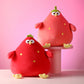 Dundun Strawberry Series 14in. Strawberry Dundun Chicken Plush Toy (2 Assorted Models)