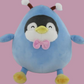 Mini Family Series 10in. Costume Round Mini Pen Plush Toy (Blue Butterfly)