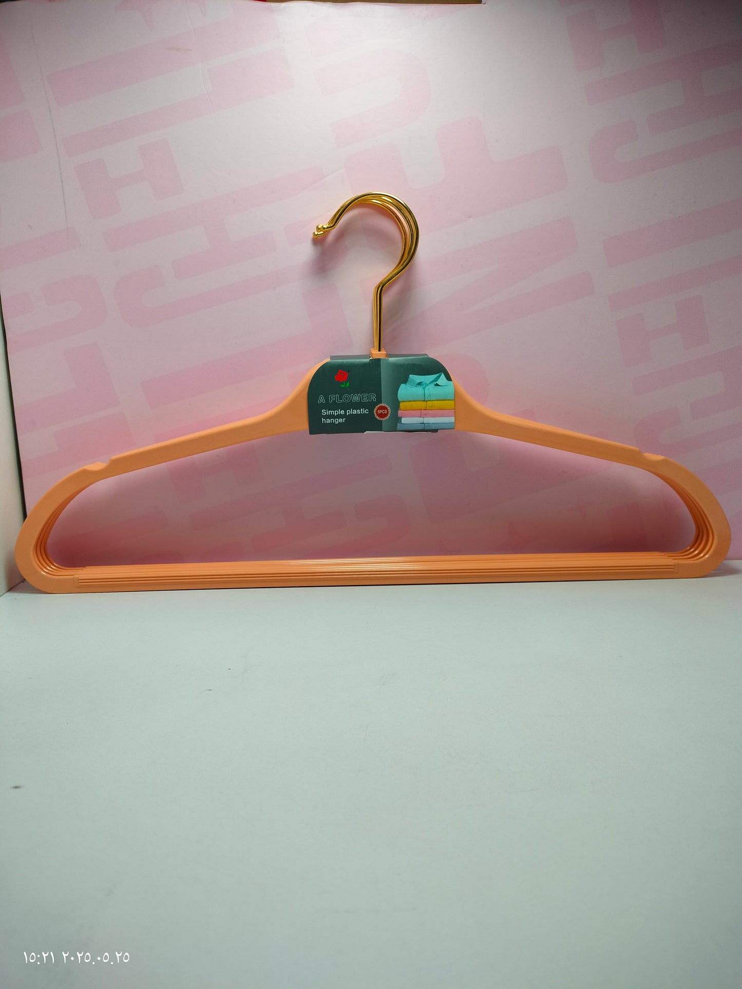 Rainbow Plastic clothes hanger
