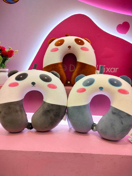 U Pillow panda baby blue