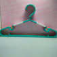 Colored plastic hanger 5-pack