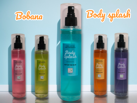 Bobana,Pink ,Green,Purple,Blue,Orange Noise Body Splash