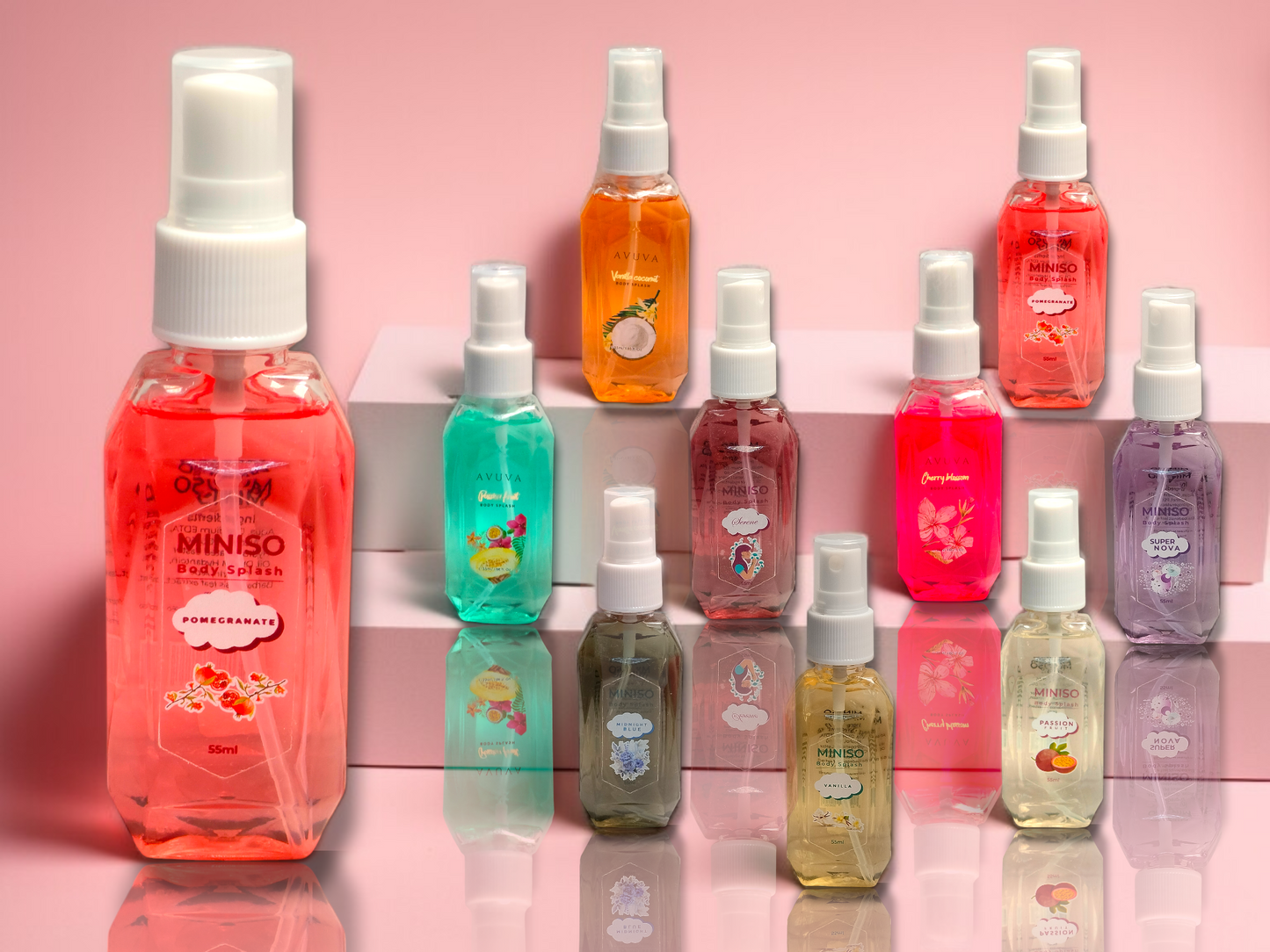 MINISO,AVUVA Body Splash 55ml