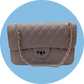 Hand bag-pink,Bieage, Brown-8986 S 17*18*8