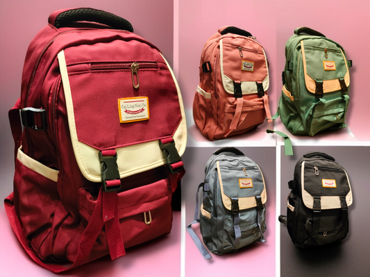 Teenage heart Backpack ,pink,Blue,Red,Green,Black