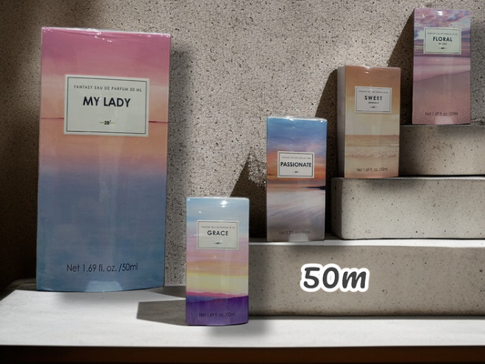eau de perfume Grace,Flora,Sweet,Mylady,Passionate 50m