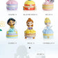Disney Princess Collection Macaron Organizer (Blind Box)
