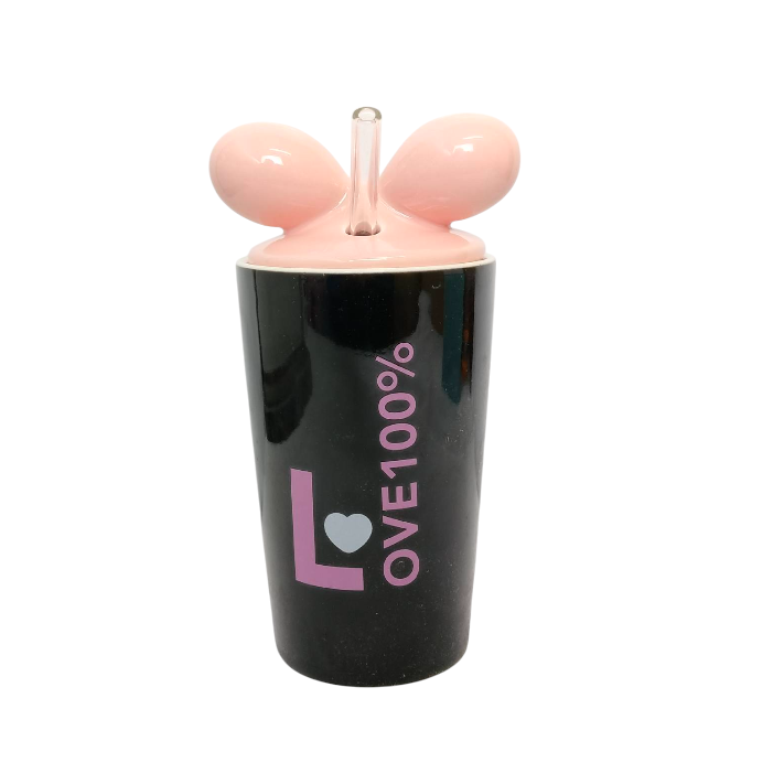 Coffee cup with ear lid-450ml