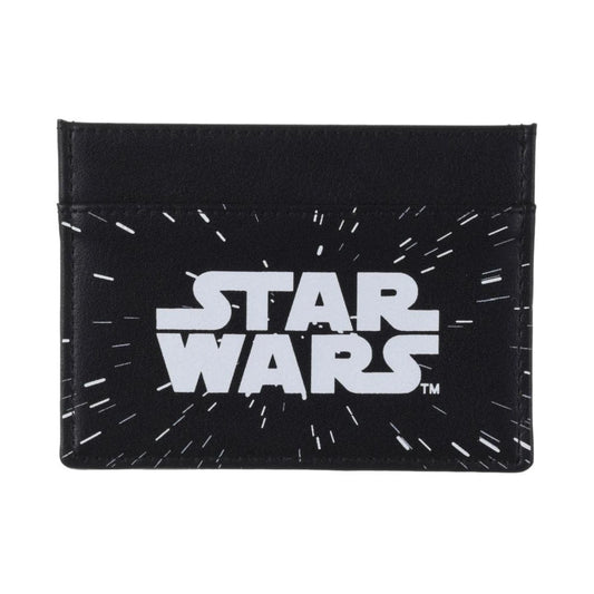 Star Wars Collection Men's Card Holder(Black,Logo)