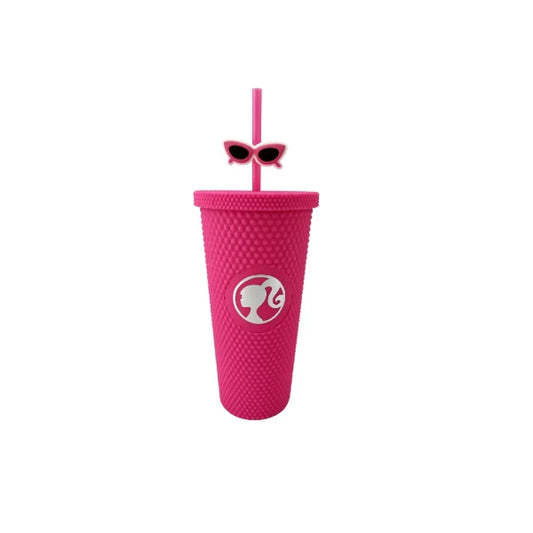 Barbie Collection Studded Tumbler with Straw (700mL)