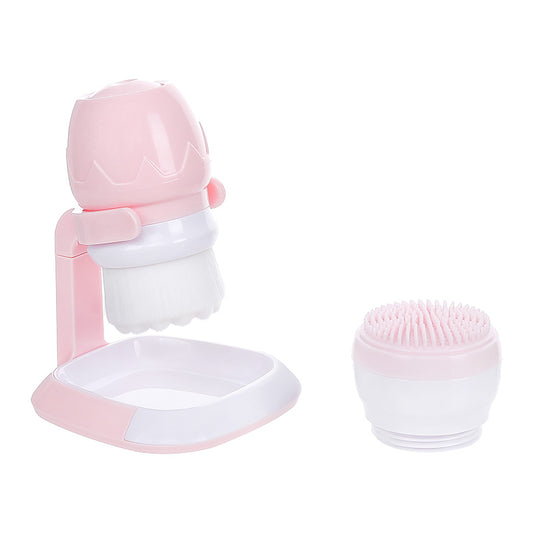 Soft exfoliating cleansing brush